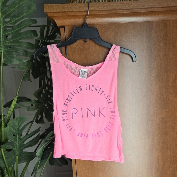 Victorias Secret pink tank xs - Picture 1 of 2